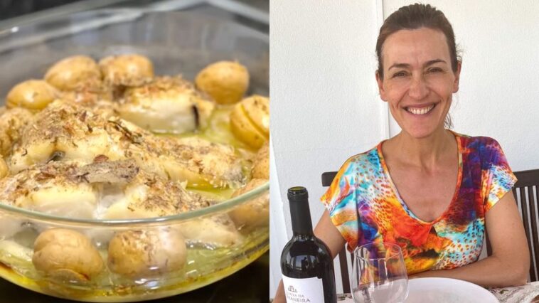 Fátima Lopes revela a primeira receita de bacalhau que a mãe lhe ensinou