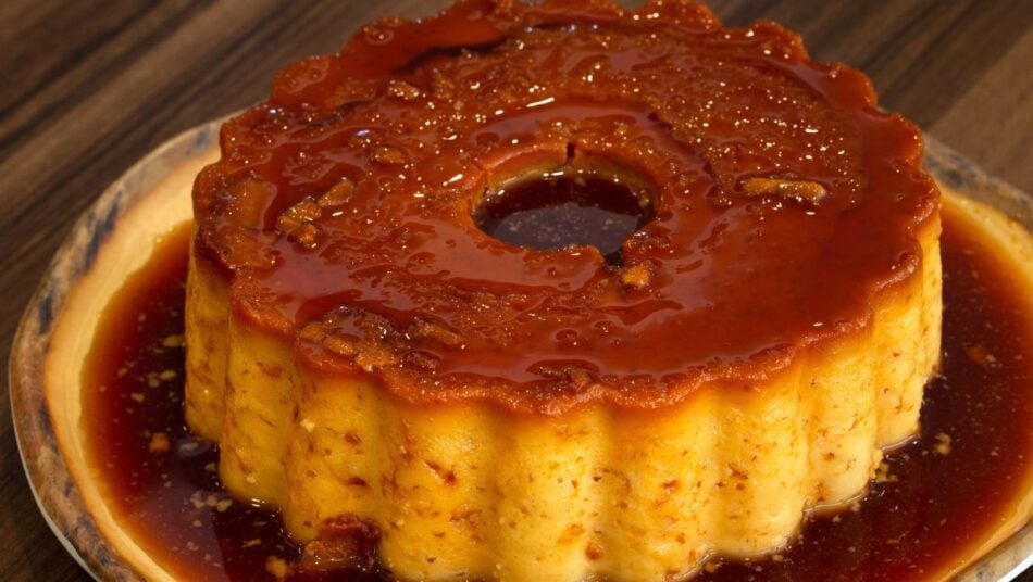 Receita Muito Antiga de Pudim Francês (sai sempre bem)