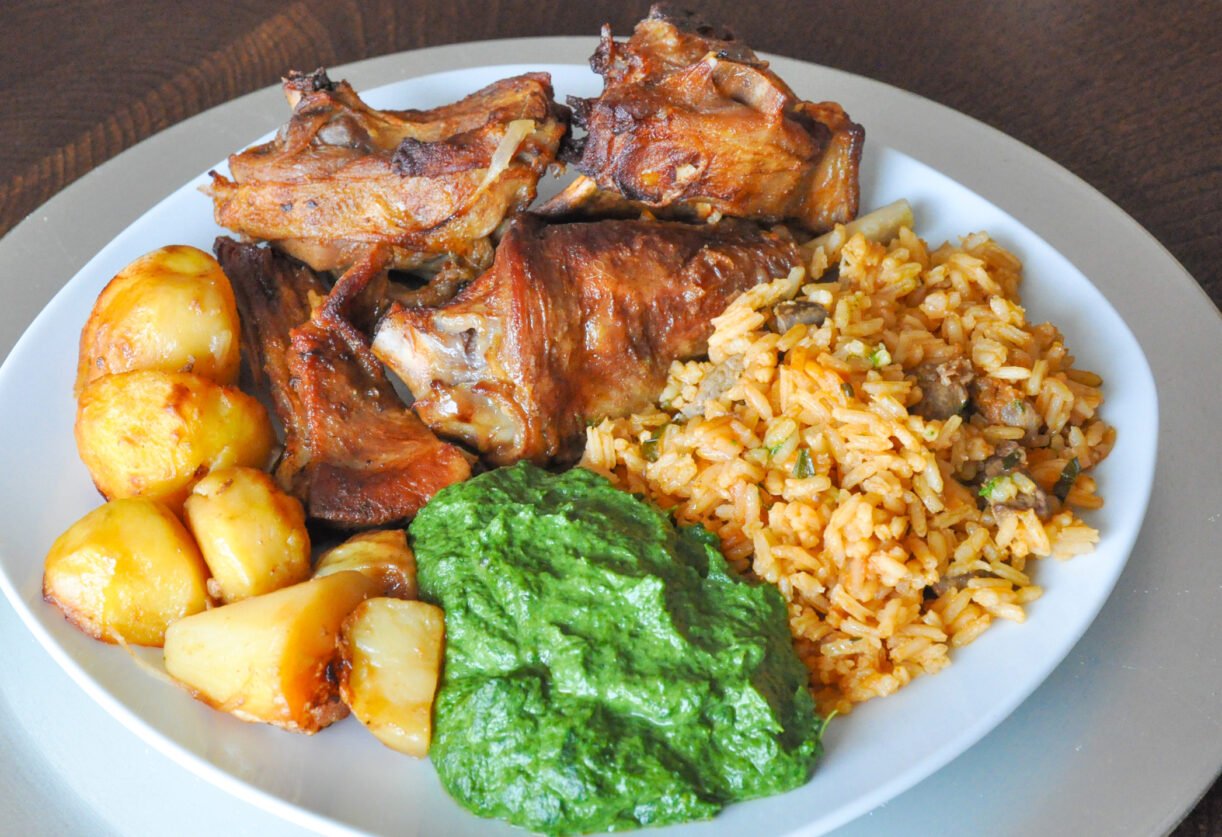 Páscoa com sabor autêntico: Cabrito no forno, arroz especial e esparregado